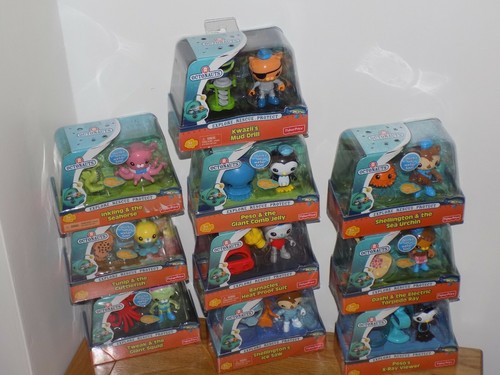 Octonauts figures with colour - figures,