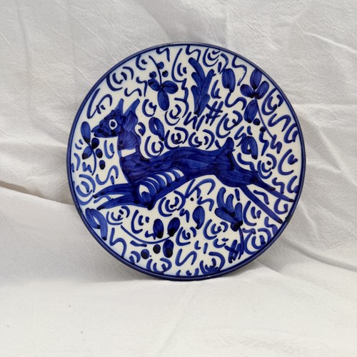 Spanish valero ceramic plate - ceramic,