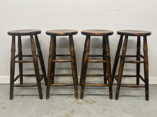 Set vintage wooden bar - of,