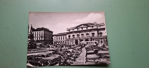 Postcard travelled milan - postcard,