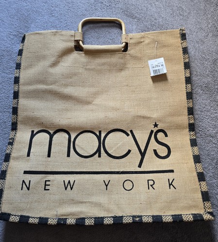 Vintage macy iconic tote - macy's,
