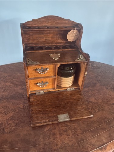 Rare antique oak brass - antique,
