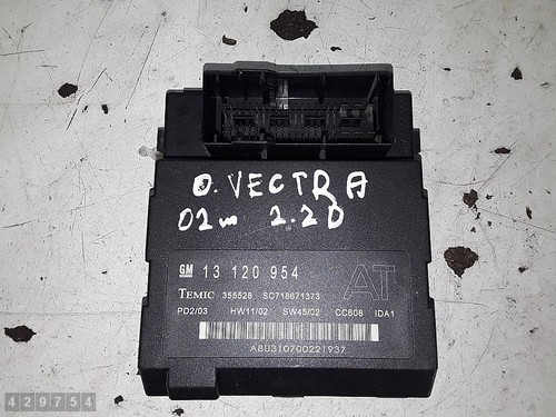 2002 opel vectra ecu - ecu, control