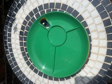 Set of  4 Different Coloured Picnic Plates In Plastic