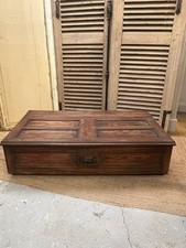 Vintage Oak Coffee Table Trunk