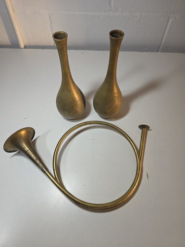 Vintage solid brass - solid,