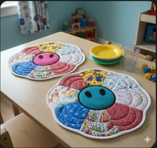 Handmade quilted patchwork