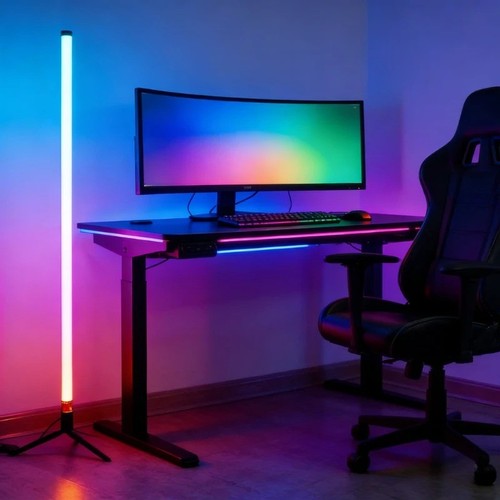 Floor rgb led - lamp, corner