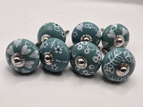 Shabby chic turquoise ceramic - chic,