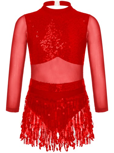 Girls sparkle sequin - girls, tassels