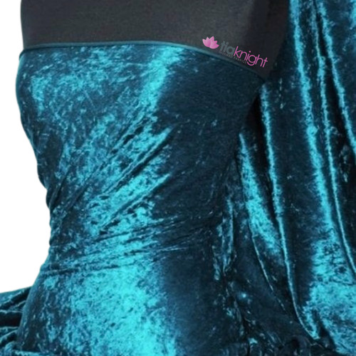Crushed velvet craft - velvet, dress