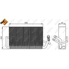 NRF 36121 EVAPORATOR, AIR