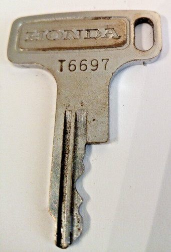 Genuine honda ignition key - honda,