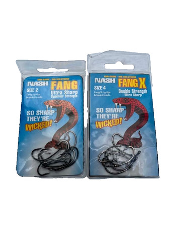 Original nash tackle fang - fang, x