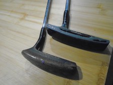 PRE~LOVED 2 PUTTERS~1TARGET SEEKER/1 SPALDING~OLD STOCK~ TOE BALANCED~35.5" LONG