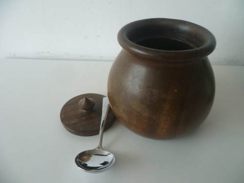Beautiful vintage pot bellied - pot,