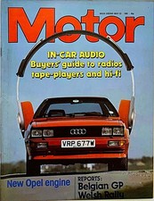 MOTOR MAGAZINE 23-MAY-81 -