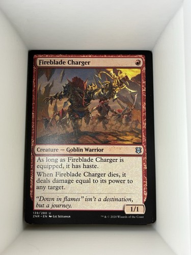 Fireblade charger zendikar - fireblade,