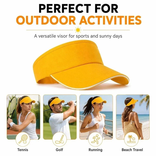 Sun visor cap - sun, with