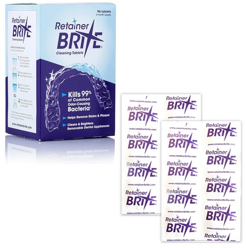 Retainer brite cleaning - retainer,