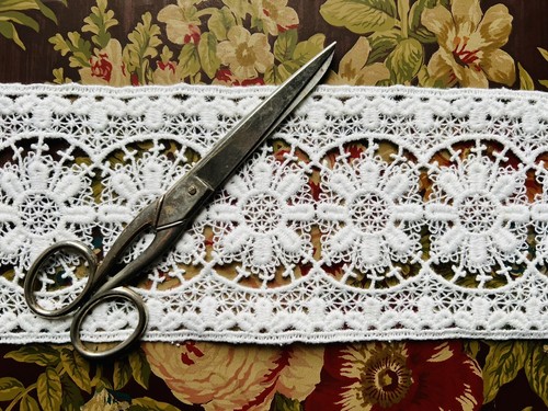 Vintage austrian guipure - austrian,