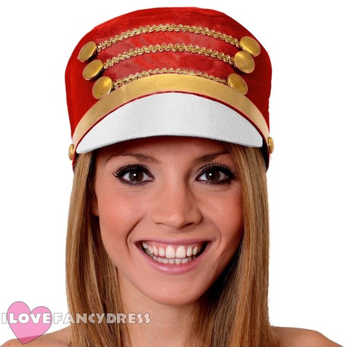 Red majorette hat - red, marching