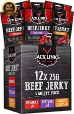 12 Jack Links Beef Jerky