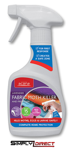 Acana clothing and fabric moth - and,