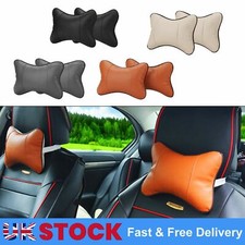 2PCS Car Seat Head Neck Rest Relieve Cushion Chair Supports Auto Pillow Headrest