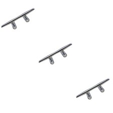  3 Pack Mooring Cleat Boat Accessories Marine Stainless Steel Dock Cleats