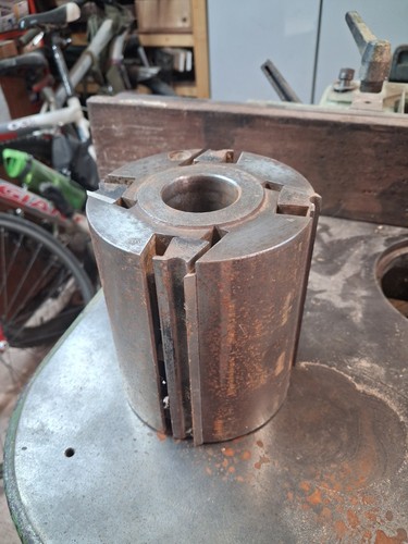 Blade spindle rebate block - 4,