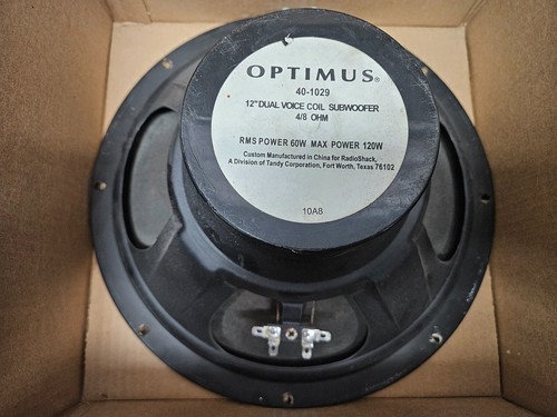 Optimus speaker woofer - speaker, 4/8