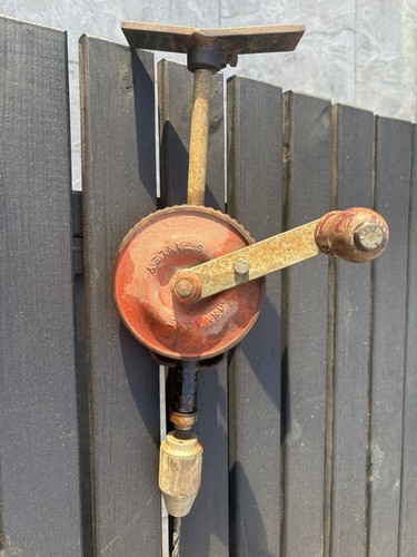 Vintage stanley ratchet brace - stanley,