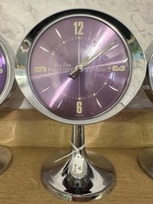 Mid Century Modern Big Ben Westclox Alarm Clock. Vintage/Retro/1970s/Astro .B.