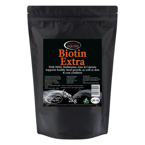 Omega equine biotin extra - equine, hoof