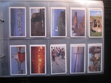 BROOKE BOND FULL SET IN SLEEVES - DISCOVERING OUR COAST PLUS 3 ERROR CARDS