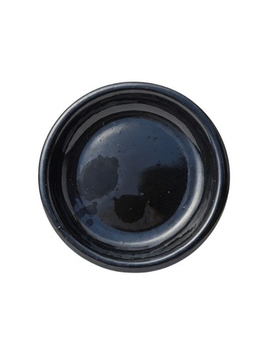 Black glazed ceramic - ceramic, pot