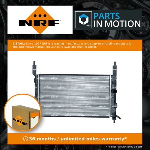 Radiator fits vauxhall - fits,