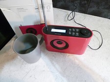 JOHN LEWIS DAB RADIO SW1E5NN IN PINK BOXED VGC