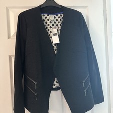 Black jacket miss captain - black,
