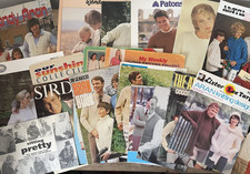 Job lot vintage knitting - lot,