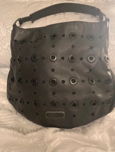 Marc jacobs black leather - black, hobo