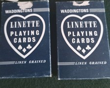2x Waddingtons Linette Playing