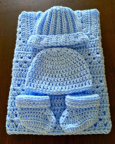 Handmade blue newborn baby - handmade,