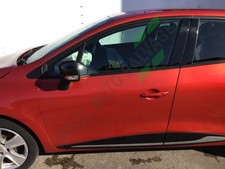 2014 RENAULT CLIO FRONT DOOR LEFT NEARSIDE TENNP RED FLAME 801017896R