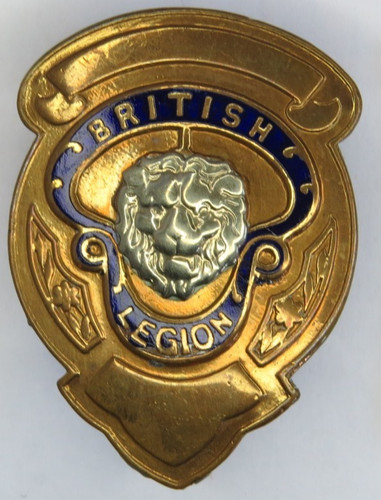 British legion cross belt - british,