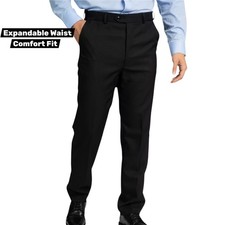 Mens expandable waist trousers - expandable,