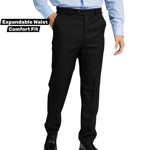 Mens expandable waist trousers - expandable,