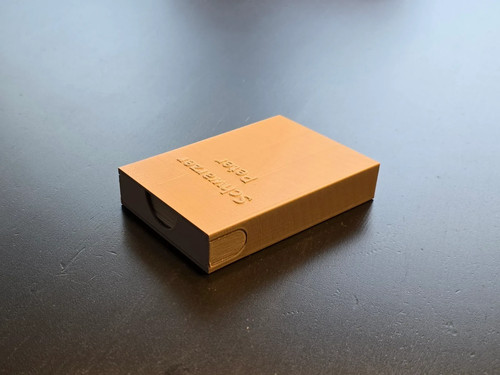 Personalised playing card case - card,