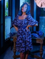 NWT La Femme En Noir Devore